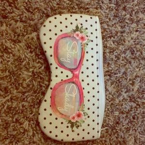 Stay shady sunglasses case
